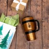 Pavilion Gift Company - Lake Dad - 30 oz Stainless Steel Travel Tumbler with Handle - Portable Drinkware - 4 of 4
