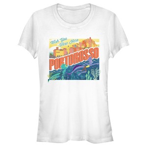 Juniors Womens Luca Portorosso Wish You Were Here T-Shirt - 1 of 4