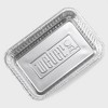 Weber Drip Pans- Small: Disposable Grease Trays for Q, Spirit, Genesis Grills, 10-Pack - 3 of 3