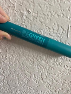 Maybelline Green Edition Fl - Mega Black : Mascara 0.33 - Mousse Oz Brownish Target