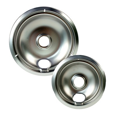 Range Kleen 2pk Universal Chrome Drip Bowls in CDU