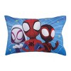 4pc Toddler Spidey and His Amazing Friends Reversible Bed Set - 4 of 4