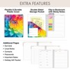 Global Printed Products Essential Pro Monthly & Weekly Planner 7" x 9" CY 2025 (Rainbow Petals) - 4 of 4