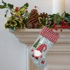 Season's Designs 20In Grey Gnome Stocking - 2 of 4