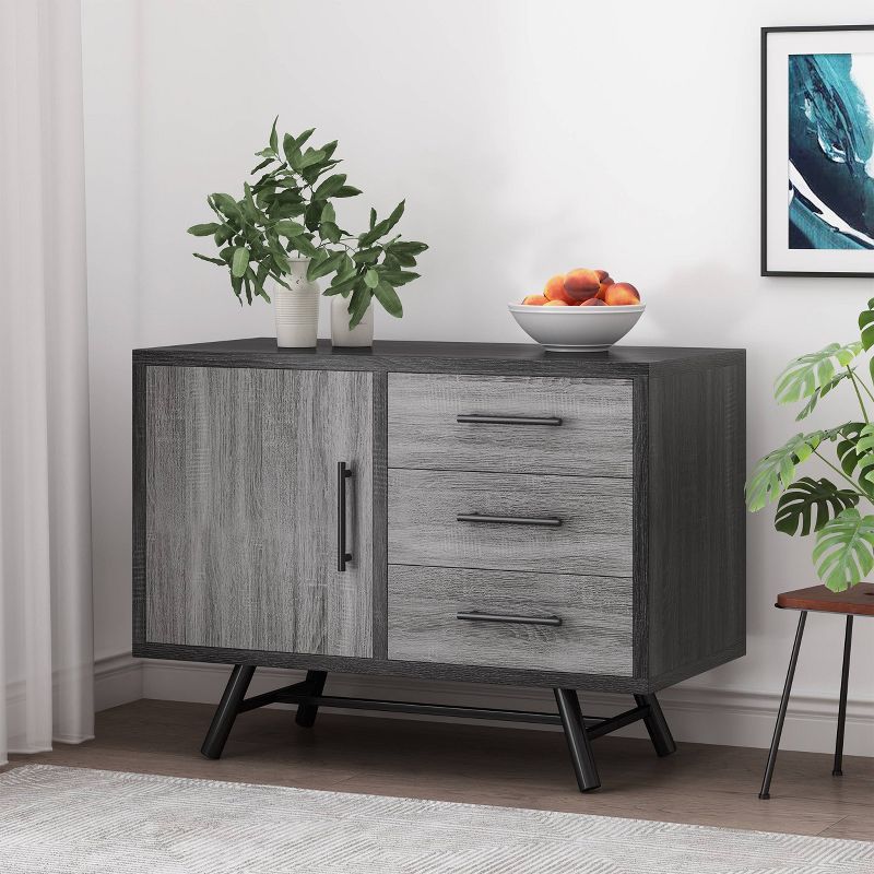 Hulbert Modern Industrial Sideboard - Christopher Knight Home, 3 of 13