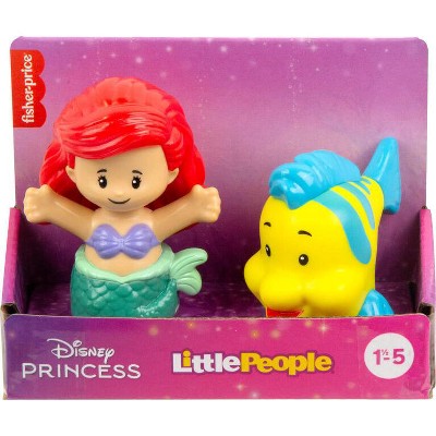 Fisher-Price Little People Disney Princess Ariel & Flounder Figure Set