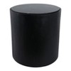 Modern Stone & Mango Wood Accent Table with Sleek Marble Top, Contemporary Round Design, Durable Solid Wood Base for Stylish Home Decor - 4 of 4