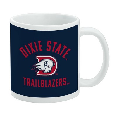 Dixie State Trailblazer Ceramic Coffee Mug Novelty Gift Mugs for Coffee Tea and Hot Drinks 11oz White