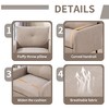 PAGED Chenille Accent Chair Modern Reading Chair with Metal Black Legs, Single Sofa Chair for Living Room - 2 of 4