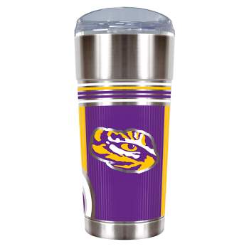 LSU Tigers Stainless Steel Water Bottle With Wrap