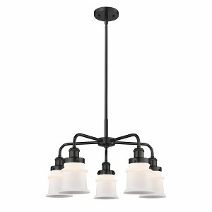 Canton - 5 Light Stem Hung Chandelier In Industrial Style-14.5 Inches Tall and 23.25 Inches Wide - 1 of 1