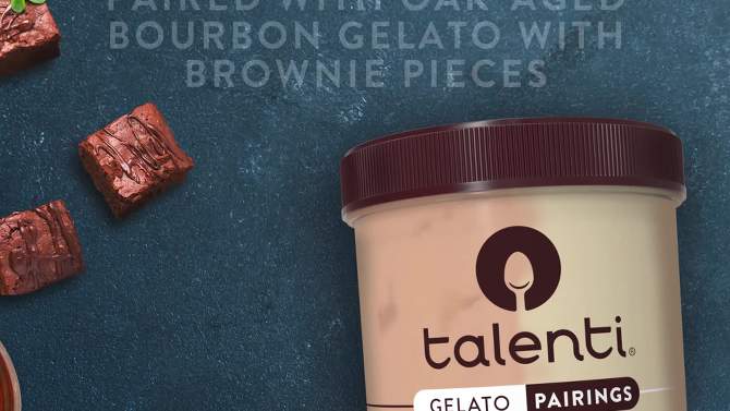 Talenti Bourbon Fudge Brownie Gelato - 16oz, 2 of 7, play video