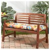 Kensington Garden 18"x51" Outdoor Bench Cushion - 2 of 4