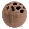 tagltd Visionary Blush Ceramic Bud Vase Decorative Everyday Home Accent 4.33 in H x 4.9 in L x 4.9 in W - 2 of 3