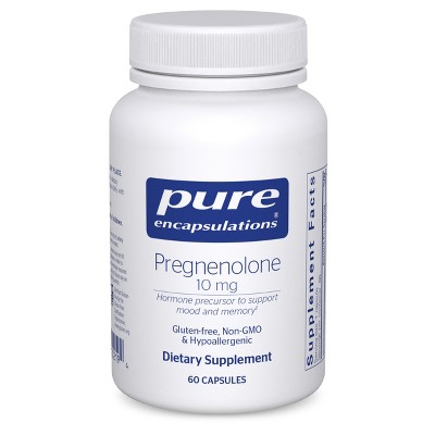 Pure Encapsulations Pregnenolone 10 mg-Supplement to Support the Immune System, Memory, and Hormone Balance - 60 Capsules