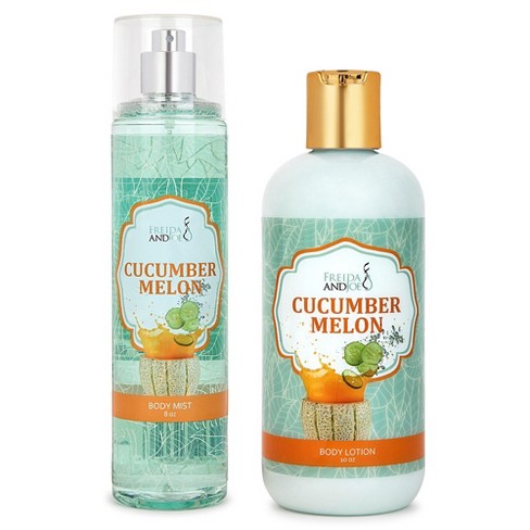 Cucumber Melon Fragrance Body Mist in 8oz Spray Bottle – Freida & Joe