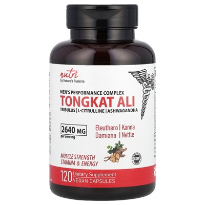 Nutri Tongkat Ali, Men's Performance Complex, 2,640 mg, 120 Vegan Capsules (660 mg per Capsule)
