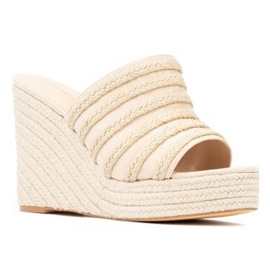 Fashion To Figure Women's Sallie Wedge - Wide Width - 1 of 4