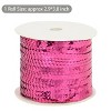 Alilang Flat Sequin Strip, 6mm String Metallic Sequin Strand, Paillette Metallic Sequin Trim Sewing DTY Craft Embellishment, 100 Yards - 3 of 4
