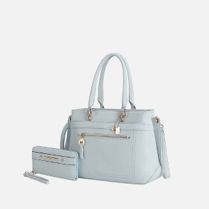 MKF Collection Gardenia Vegan Leather Women’s Tote Bag & Wallet by Mia K - 1 of 4