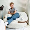 Big Joe Bean Bag Chair with Removeable Cover, Foam Filled, Multiple Sizes and Fabrics, All Ages - 2 of 4