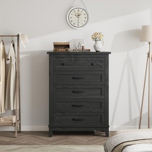 Jojoka 5 Dresser for Bedroom, Tall Vertical Drawer Dresser with Large Storage - 1 of 4
