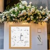 Versailles Signature Mat 8x10 Picture Frame – Guest Book Alternative for Weddings, Graduations, or Retirement – Autograph Photo Mat for Signatures - 4 of 4