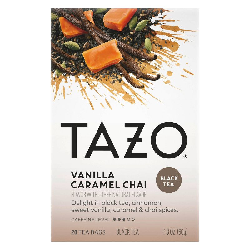 Tazo Chai Vanilla Caramel Black Tea - 20ct, 1 of 7