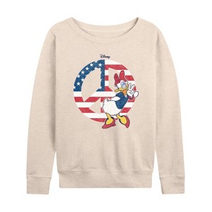 Women's - Disney - Americana Lightweight French Terry Slouchy - 1 of 4