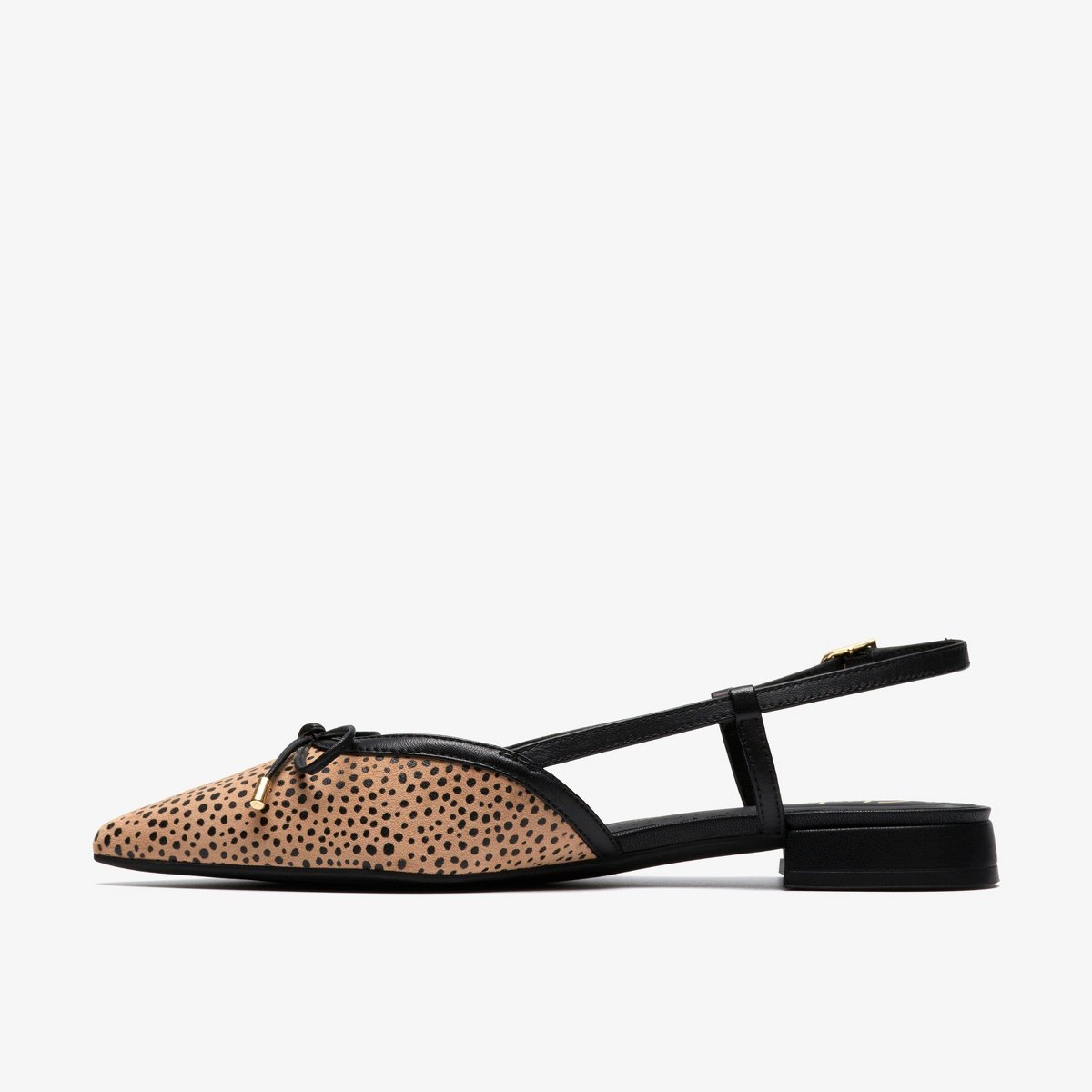 Обувь Clarks Womens Sensa 15 Bow Animal Print Shoes 9 Medium — фото 2