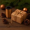 LoonBalloon 500 Yards Holiday Bronze Gold Curling Ribbon ‚ 3/16 Inch wide Festive Wrap (2-Pack) - 3 of 4