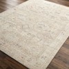 Hauteloom Marlene Damask Light Brown Area Rug - 3 of 4