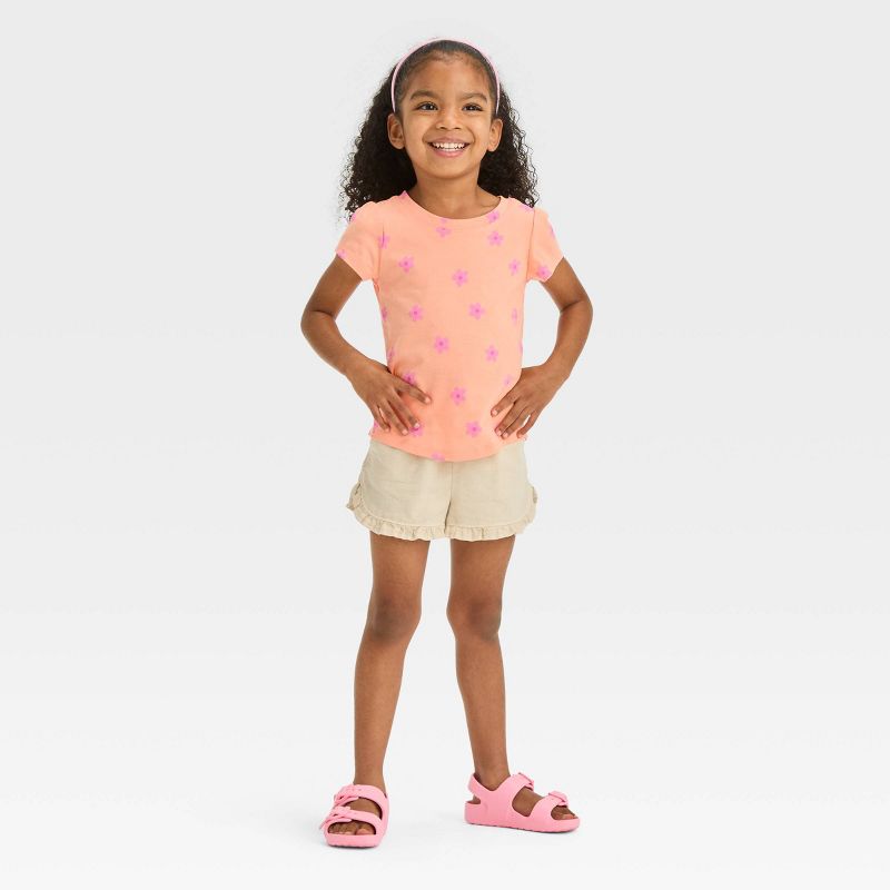 Toddler Girls' Short Sleeve T-Shirt - Cat & Jack™, 3 of 9