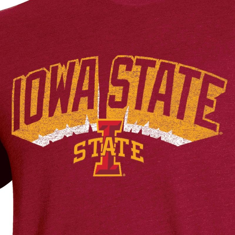 NCAA Iowa State Cyclones Men&#39;s Biblend T-Shirt, 3 of 4