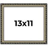 PosterPalooza | 13x11 Wood Antique Frame with UV Acrylic, 4 Finishes: Bronze, Gold, Silver, and Black - 2 of 4