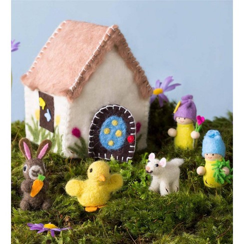 Felt Easter House Play Set Magic Cabin Target