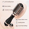 SKIMI Hair Dryer Brush, Hot Air Brush in One with Oval Barrel, Round Brush Hair Dryer Set for Straighting/Drying/Curling, Blow Dryer Brush with Comb - 3 of 4