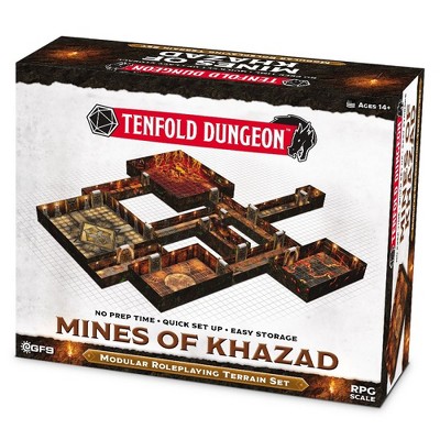 Gale Force 9: Tenfold Dungeon - Modular RPG Terrain Set for Mines of Khazad