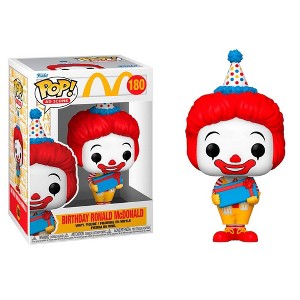 Funko Pop! Ad Icons: McDonald's - Birthday Ronald McDonald Vinyl Figure #180 #73415 - 1 of 4