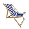 PAGED Portable Backpack Chair Folding Patio Sun Tanning Chair with 5-Position Reclining Back for Camping, Garden, Beach, Patio - 3 of 4