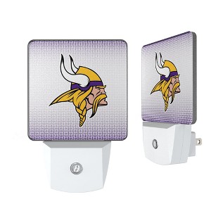 NFL NFC Teams Linen Night Light 2-Pack - 1 of 4