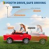 12V4.5Ah Licensed Shelby Electric Car for Kids, Ride On Toy for Toddlers with Remote Control - 4 of 4