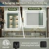 LED Bathroom Mirror Rectangle Mirror With Light Toilet Mirror With Adjustable LED Color Temperatures,Anti-Fog,Wall Mounted Mirror-The Pop Home - 4 of 4