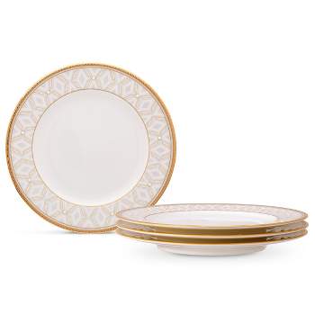 Noritake Noble Pearl Set of 4 Bread & Butter/Appetizer Plates
