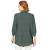 Woman Within Plus Size Cotton Gauze Bigshirt - 3 of 4