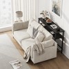 Whizmax 2 Tier Entryway Table, Console Tables with Storage, Sofa Table with Adjustable Shelf for Entryway, Living Room, Hallway, Bedroom - 3 of 4