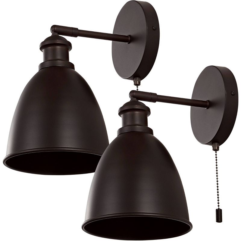 6.5&#34; LED 1-Light Hudson Bohemian Iron Wall Sconce Oil Rubbed Bronze - JONATHAN Y, 5 of 8