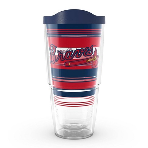 MLB Atlanta Braves 24oz Hype Stripes Classic Tumbler - image 1 of 4