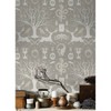 Harry Potter Horcrux Damask Kids' Peel and Stick Wallpaper Gray - 3 of 4