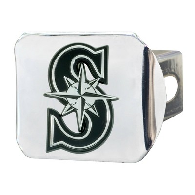 MLB Seattle Mariners Metal Hitch Cover